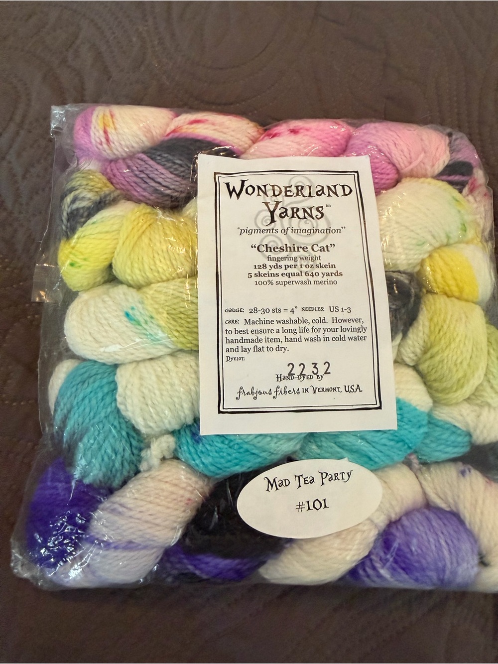 Wonderland yarn minis